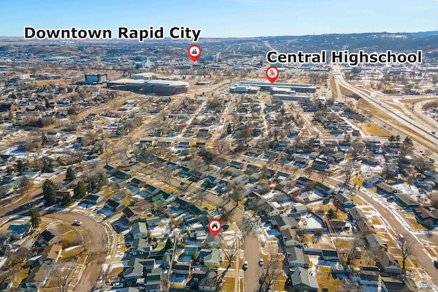 1002 Allen Ave, Rapid City, SD 57701 - drone / aerial view