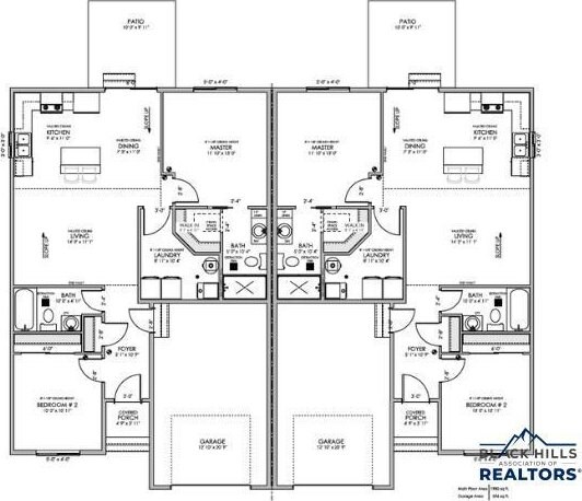 303/305 Northern Lights Blvd E, Box Elder, SD 57719 - floor plan