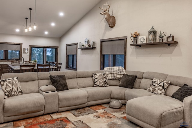 23232 Clear Creek Rd, Rapid City, SD 57702 - living room with vaulted ceiling