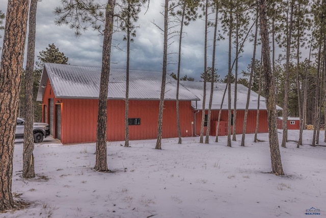 23232 Clear Creek Rd, Rapid City, SD 57702 - view of snow covered exterior