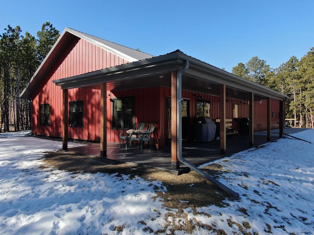23232 Clear Creek Rd, Rapid City, SD 57702 - view of snowy exterior