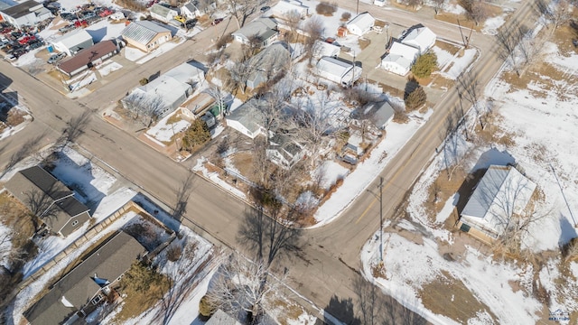 318 4th Ave, Wall, SD 57790 - view of snowy aerial view