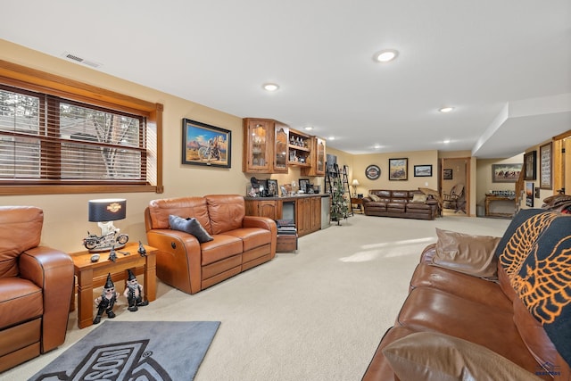 369 Deegan Dr, Hill City, SD 57745 - view of carpeted living room