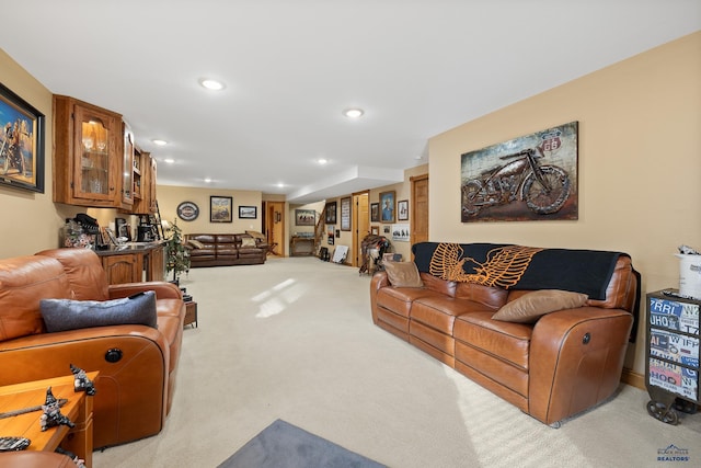 369 Deegan Dr, Hill City, SD 57745 - view of carpeted living room