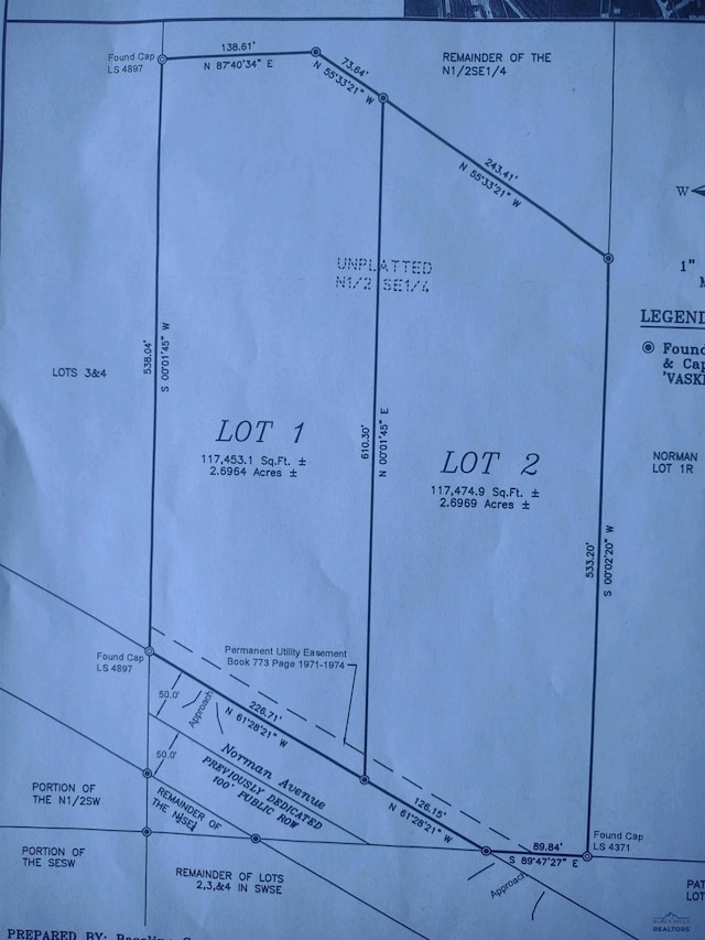 TBD Norman Ave, Summerset SD, 57719 land for sale