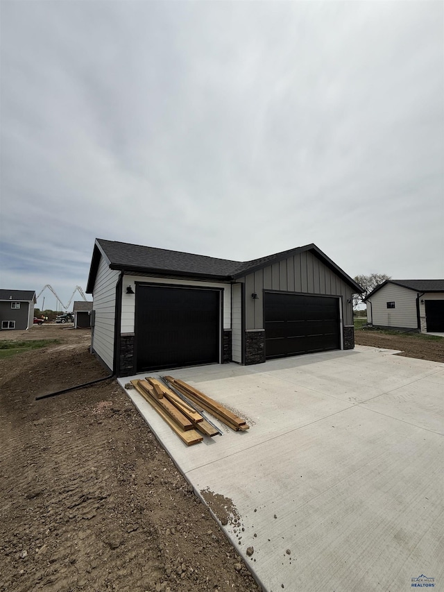 648 Valor Ct, Box Elder, SD 57719 - garage with driveway
