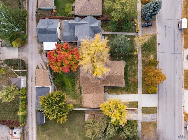 aerial view