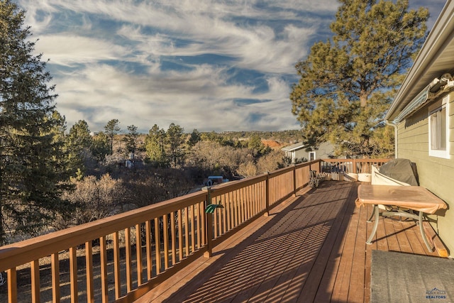 view of deck