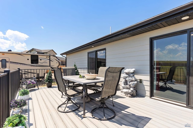 14113 Treasure Coach Rd, Piedmont, SD 57769 - deck with outdoor dining space
