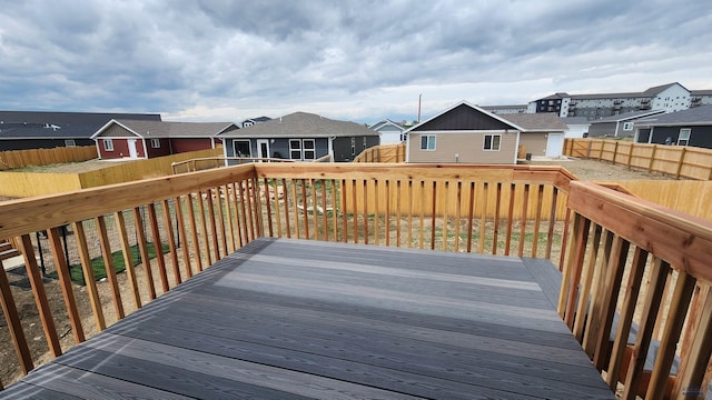 424 Yelner Dr Lot 38Blk 4, Box Elder, SD 57719 - deck with a fenced backyard and a residential view