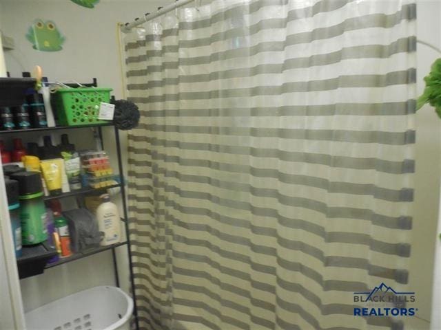 710 Haines Ave, Rapid City, SD 57701 - bathroom with a shower with curtain