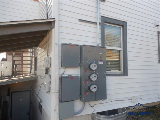 710 Haines Ave, Rapid City, SD 57701 - details featuring electric meter