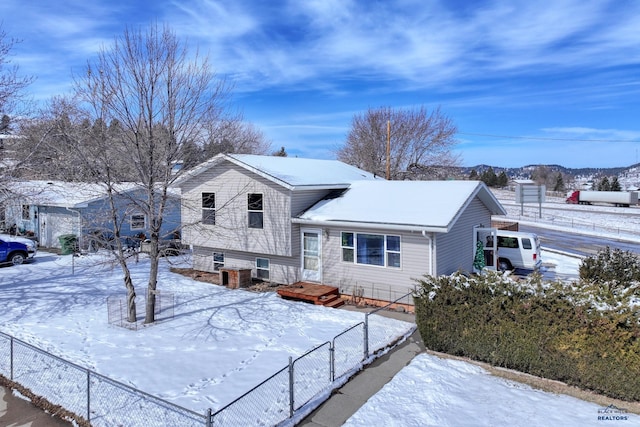 1401 Blacktail Dr, Sturgis, SD 57785 - view of split level home