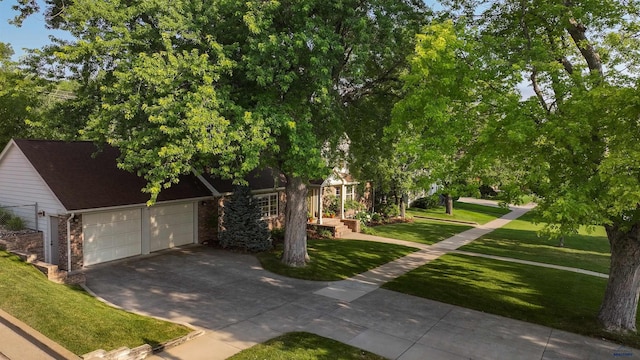 exterior space with driveway