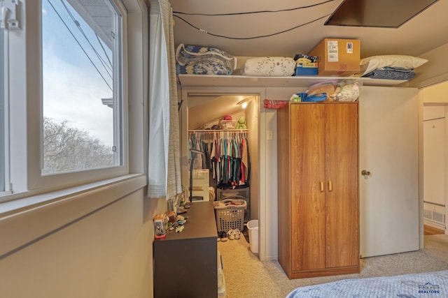 interior space with visible vents