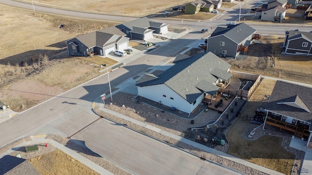 birds eye view of property featuring a residential view