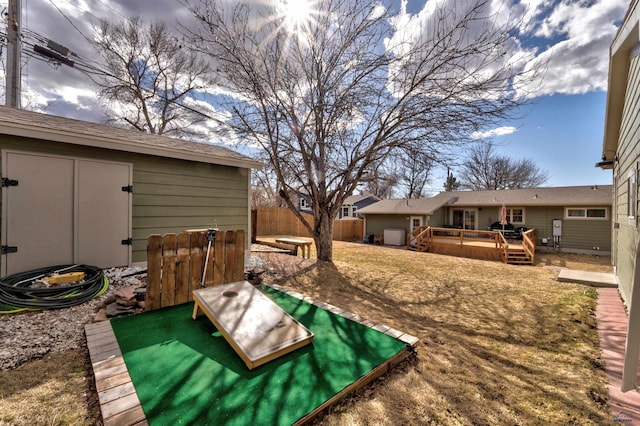 2204 Cruz Dr, Rapid City, SD 57702 - view of storm shelter with fence