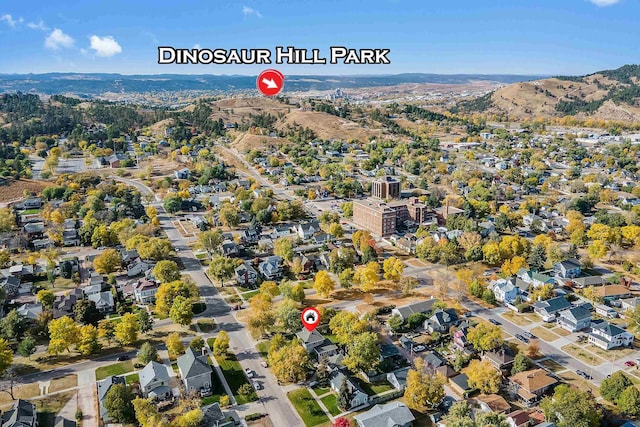 1120 W Blvd, Rapid City, SD 57701 - birds eye view of property with a residential view