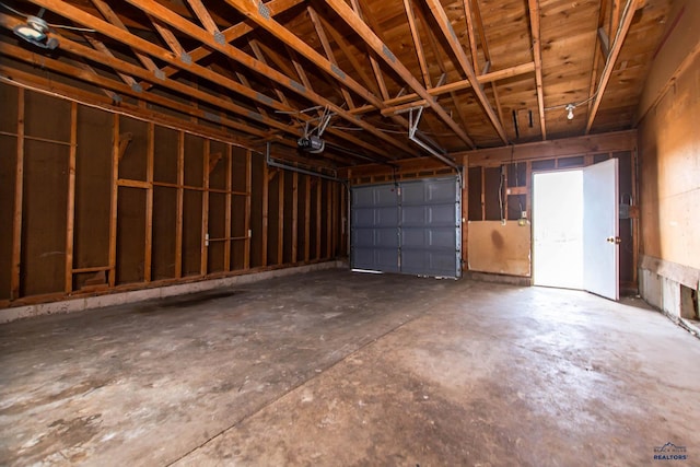 1920 Reservoir Rd, Rapid City, SD 57703 - garage featuring a garage door opener