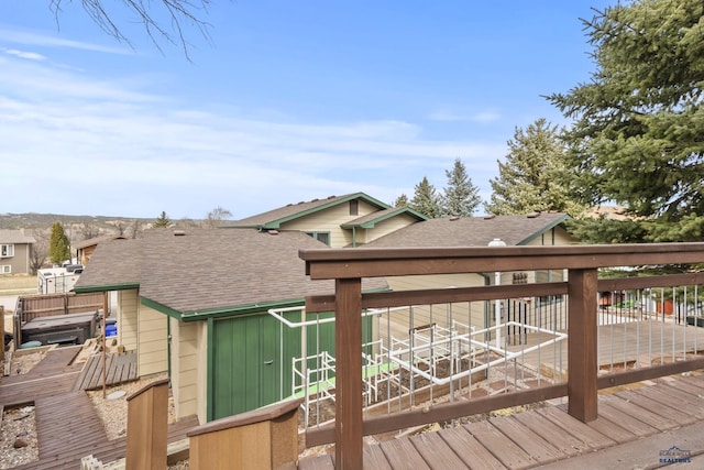 2506 Junction Dr, Rapid City, SD 57702 - view of wooden deck