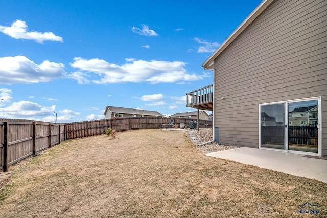 4400 Beringer Dr, Rapid City, SD 57703 - view of yard with a patio and a fenced backyard