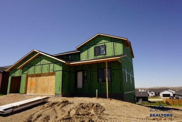 3042 Rombauer Dr, Rapid City, SD 57703 - view of front of house featuring a garage
