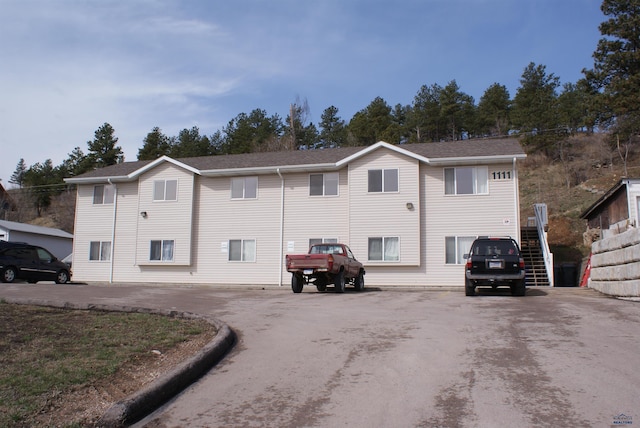 1111 Silver St, Rapid City, SD 57701 - back of property with stairs