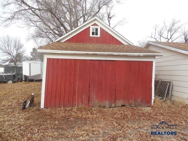 23508 Main St, Caputa, SD 57725 - view of garage