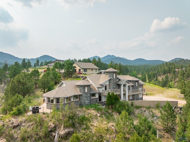 23863 Emerald Pines Dr, Hill City, SD 57745 - property view of mountains