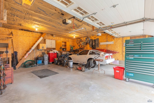 4024 W Main, Rapid City, SD 57702 - garage featuring a garage door opener