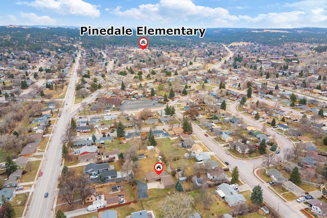 4024 W Main, Rapid City, SD 57702 - aerial view featuring a residential view