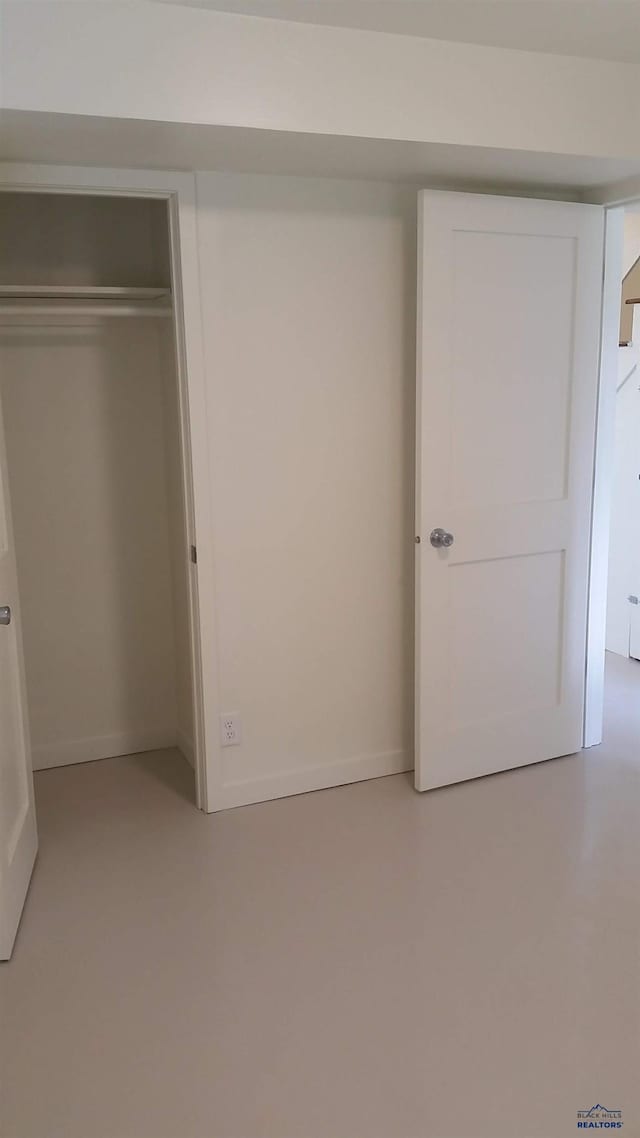 view of closet