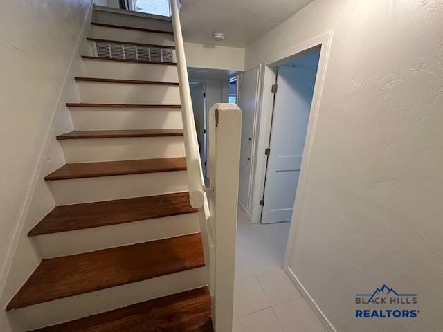 view of staircase