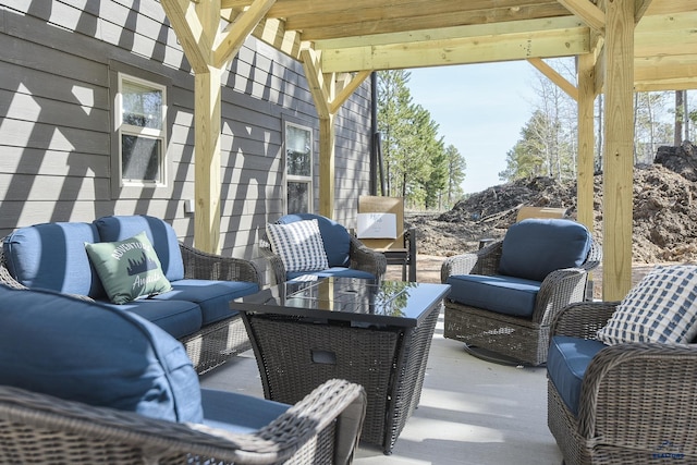 21260 Ridgewood Trl, Lead, SD 57754 - view of patio / terrace featuring outdoor lounge area