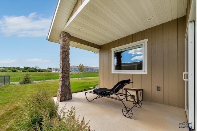 3129 Hazelnut Ln, Rapid City, SD 57703 - view of patio / terrace featuring fence