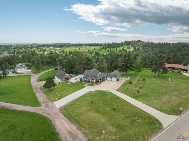aerial view
