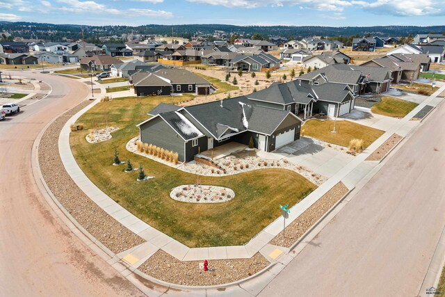 4403 Targhee Dr, Rapid City, SD 57702 - aerial view with a residential view