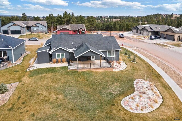 4403 Targhee Dr, Rapid City, SD 57702 - birds eye view of property featuring a residential view