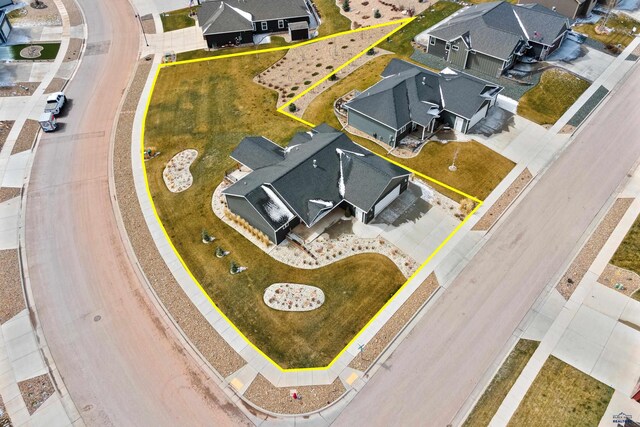 4403 Targhee Dr, Rapid City, SD 57702 - drone / aerial view featuring a residential view