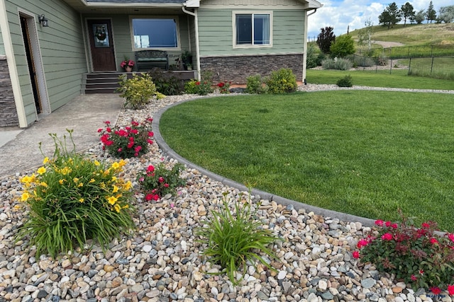 2750 Tumble Weed Trl, Spearfish, SD 57783 - view of yard featuring fence