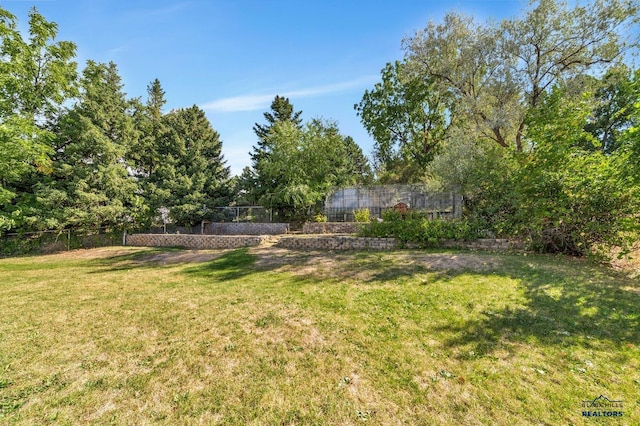 3112 Flint Dr, Rapid City, SD 57702 - view of yard with fence