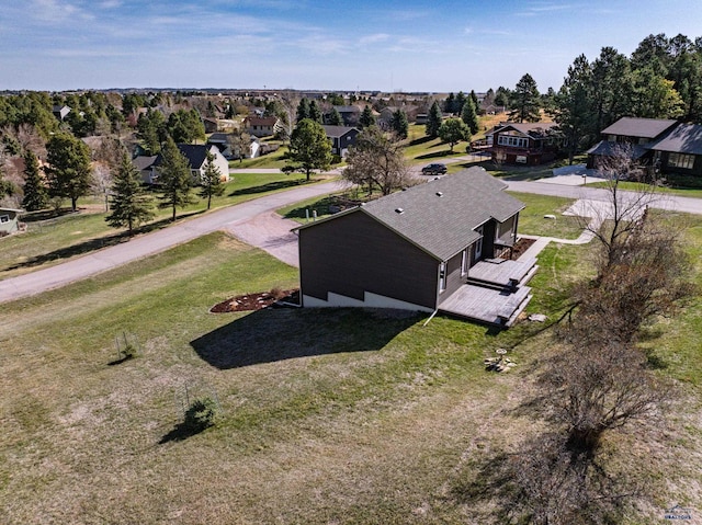 7497 Tanager Dr, Rapid City, SD 57702 - aerial view featuring a residential view