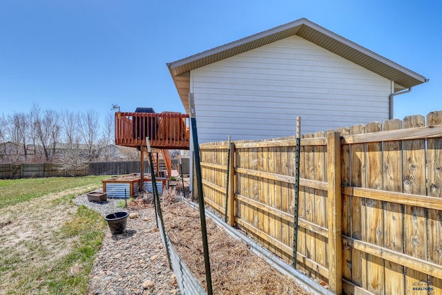 2906 Benjamin, Rapid City, SD 57703 - view of yard with a fenced backyard and a vegetable garden