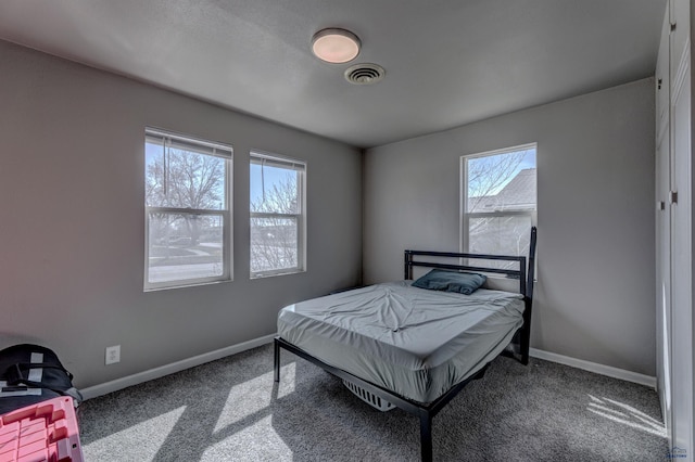 1021 Haines Ave, Rapid City, SD 57701 - bedroom featuring carpet flooring, visible vents, and baseboards