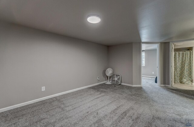 1021 Haines Ave, Rapid City, SD 57701 - below grade area with baseboards and carpet