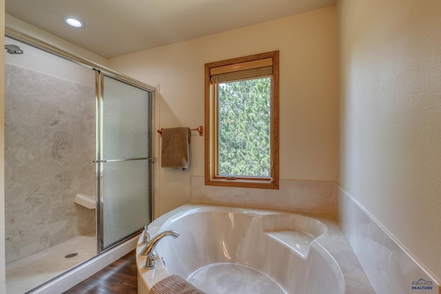 8000 Meadow View Ct, Rapid City, SD 57702 - full bath featuring a bath and a stall shower