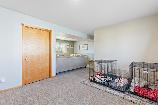 323 Freiheit Ln, Box Elder, SD 57719 - bedroom with baseboards and carpet