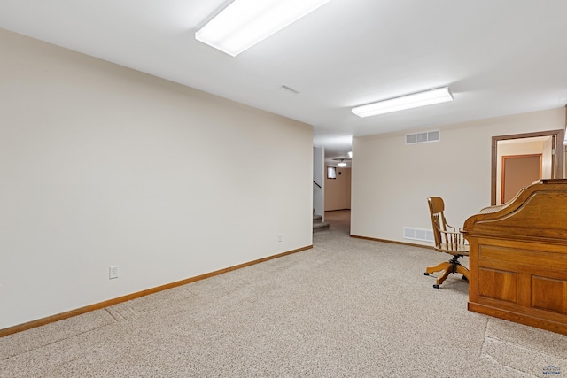 2713 Harney Pl, Rapid City, SD 57702 - office space featuring visible vents, baseboards, and carpet floors