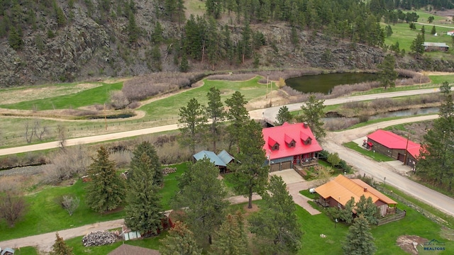 101/109 Sherman St, Rapid City, SD 57702 - birds eye view of property featuring a water view