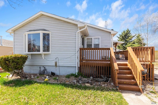 1021 Blaine Ave, Rapid City, SD 57701 - exterior space featuring a deck